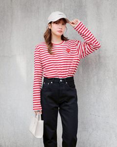 PLAY COMME des GARCONS 新作ボーダーTシャツ style.2025.2.15