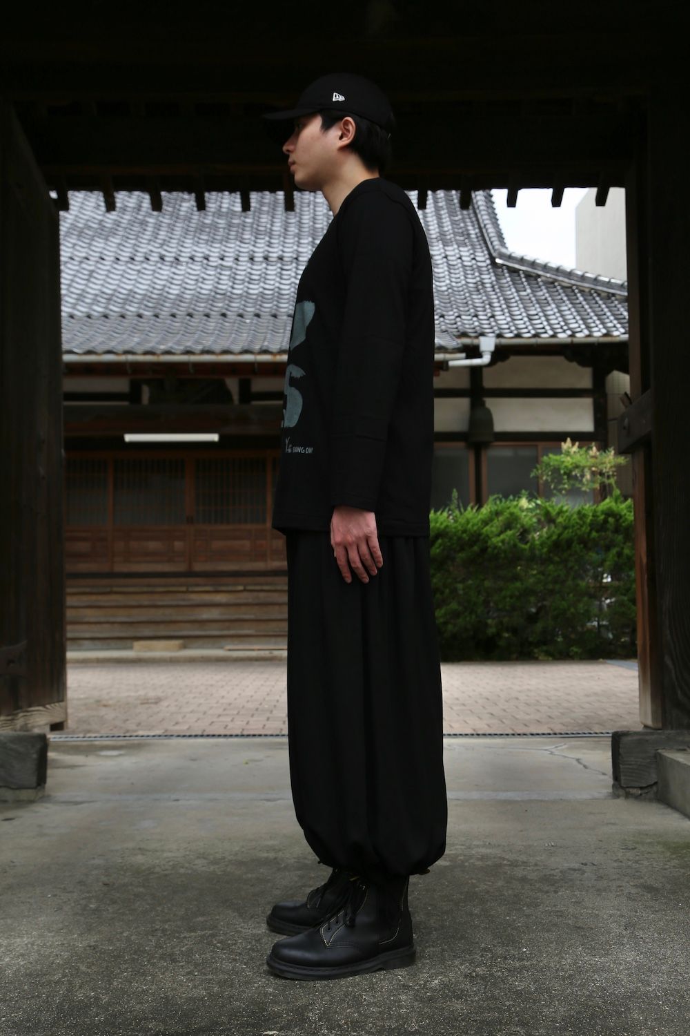 Y's BANG ON! デカロゴ Tシャツ 長袖(YA-T33-052) style.2021.6.5.