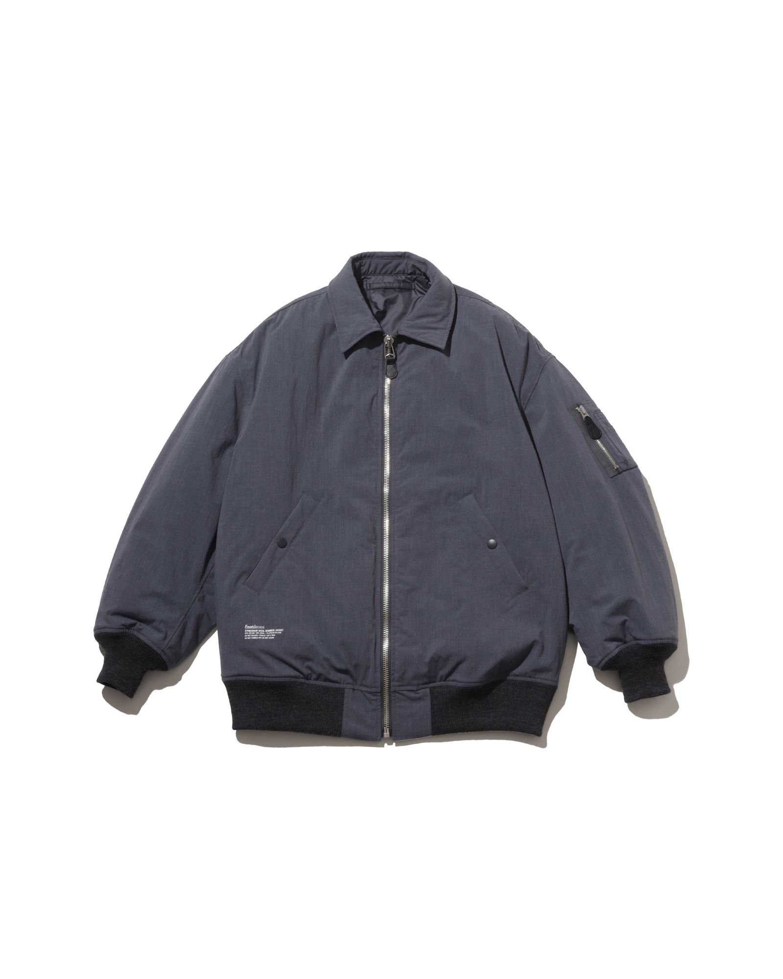 フレッシュサービス 26AW TACTICAL WOOL BOMBER JACKET(FSC263-30024)GRAY☆9月26日(土)新作発売！