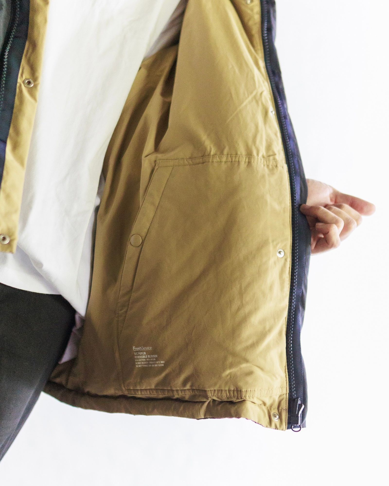 FreshService N/C POPLIN REVERSIBLE BLOUSON スタイル 11月2日(土)新作発売！