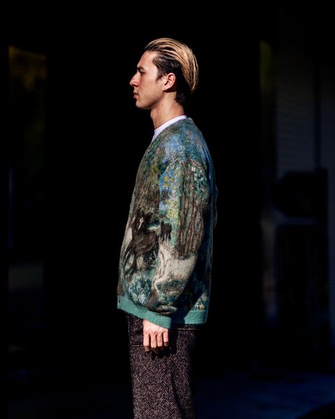 YOKE  HORSE JAQUCARD MOHAIR CARDIGAN 11月23日(土)新作発売！