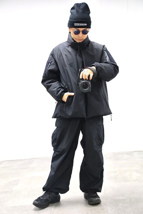 COMME des GARCONS HOMME×Goldwin スタイル.2025.11.1.