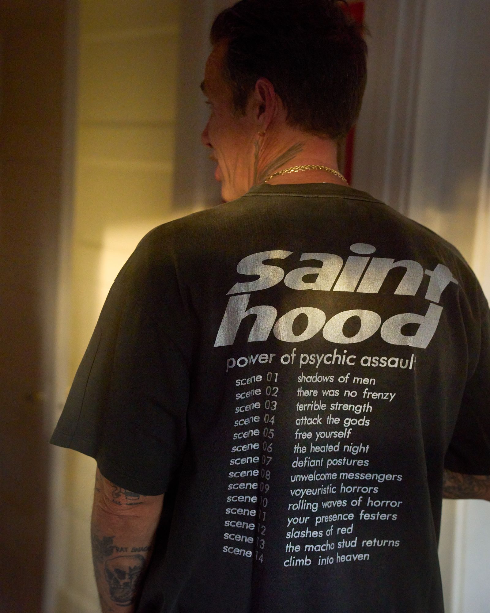 SAINT M×××××× - セントマイケル 23SS NEIGHBORHOOD® コラボTシャツ(SM