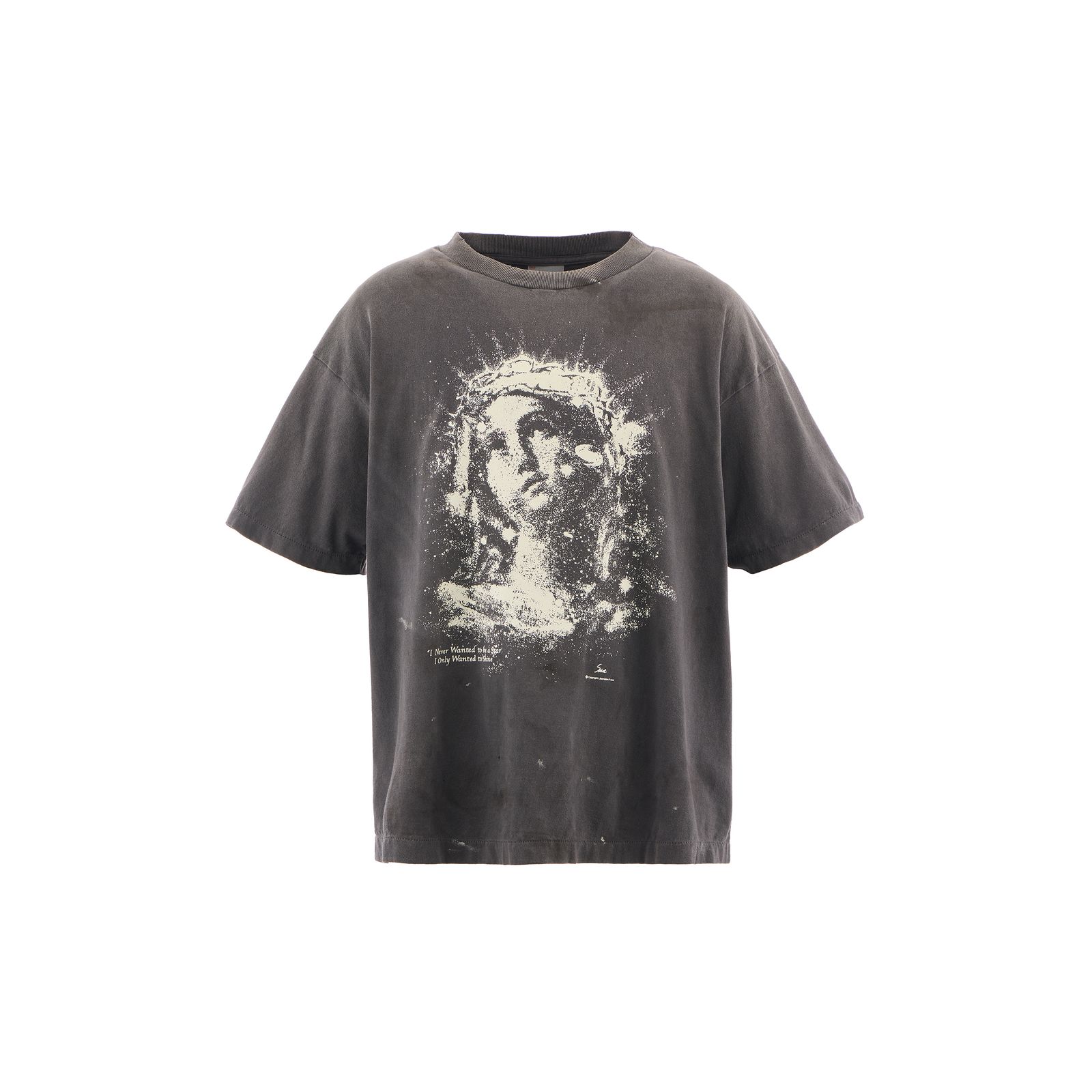 セントマイケル Tシャツ MARIA SS TEE(SM-HR1-0000-005)BLACK