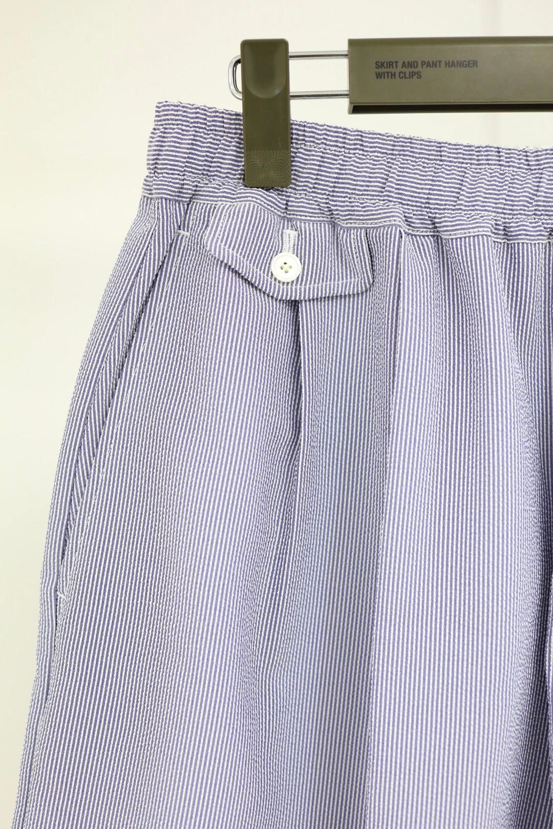 フレッシュサービス 26SS SEERSUCKER STRIPE EASY SHORTS(FSC262-40114)BLUE☆6月13日発売！