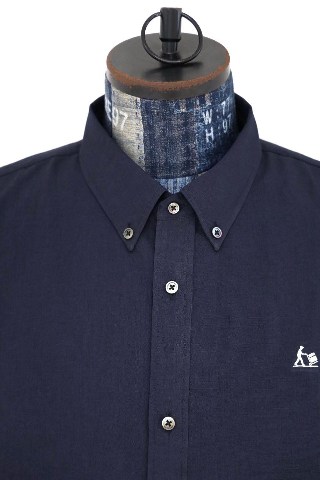 フレッシュサービス 26AW DRY WASHER POPLIN L/S B.D SHIRT(FSC263-50062)NAVY☆8月1日(土)発売！