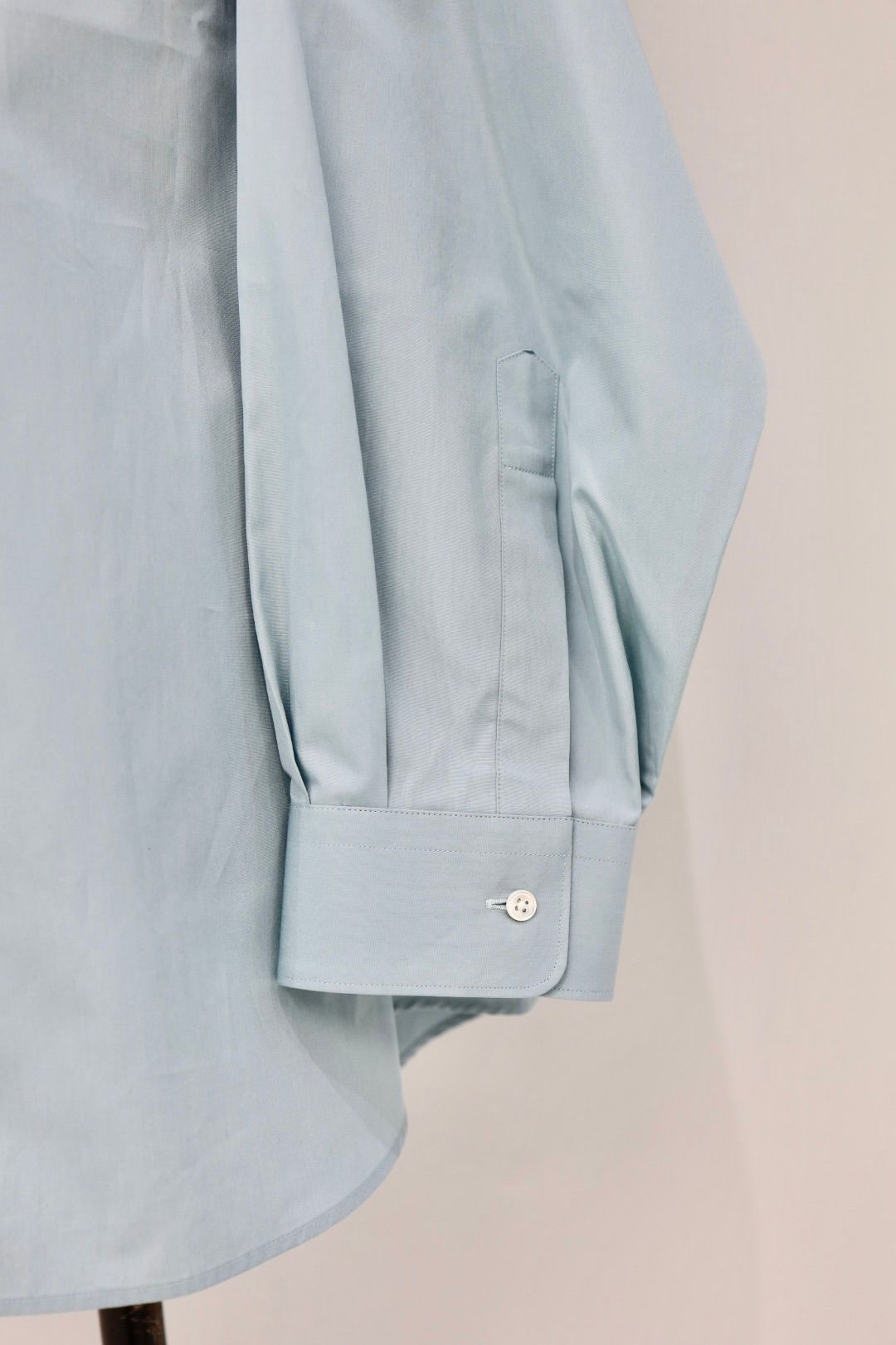 グラフペーパー 26SS ALUMO for GP L/S Oversized Regular Collar Shirt(GM261-50222) SMOKE BLUE☆1月31日(土)発売！