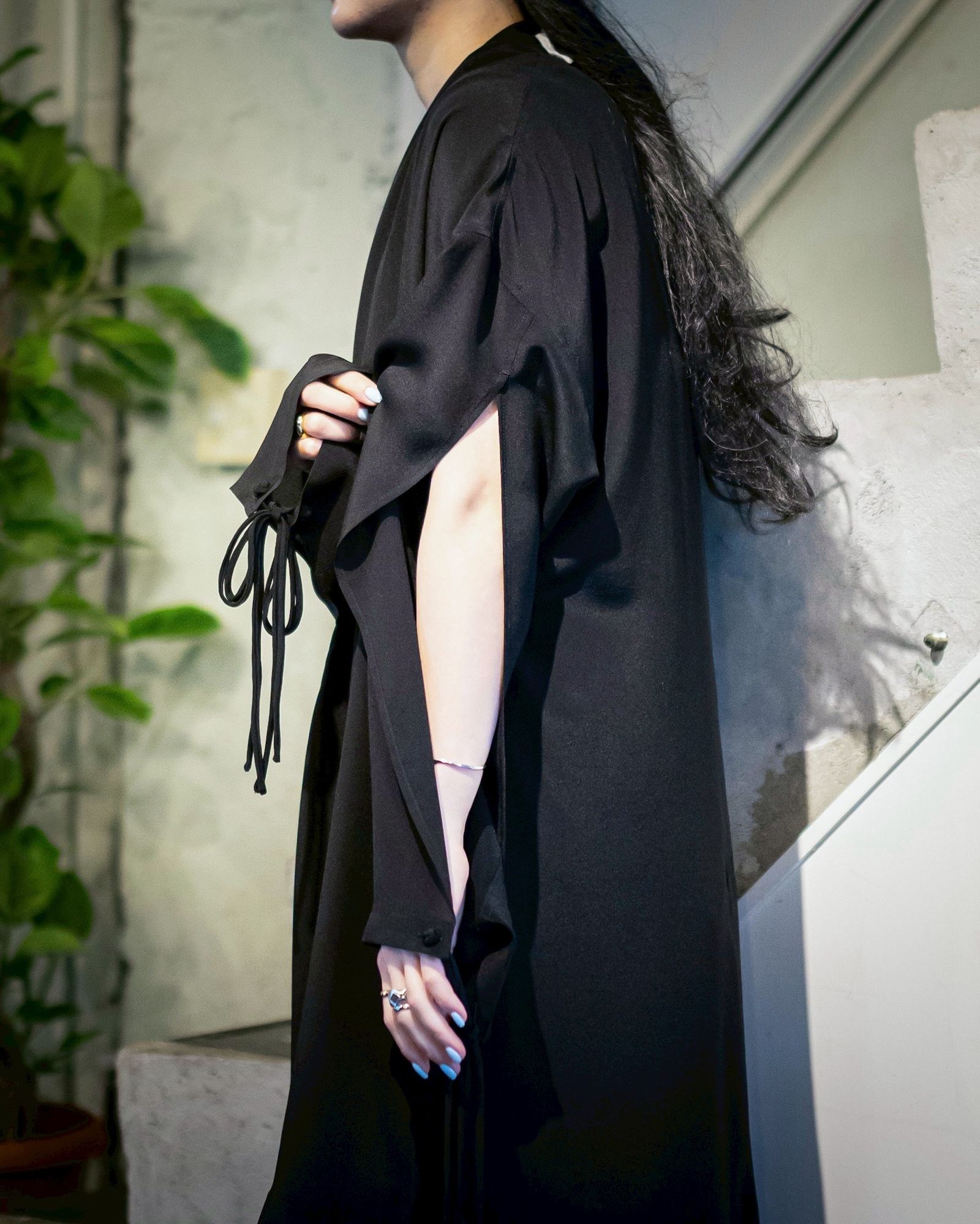Yohji Yamamoto POUR HOMME 26SS 釈迦釦付きストールジャケット style 2026.05.05