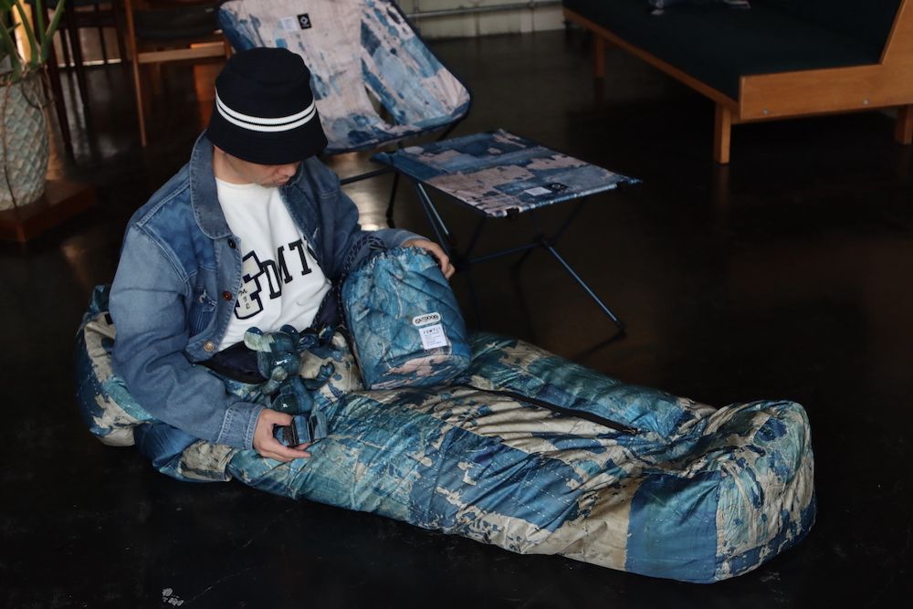 ファンダメンタル22SS NANGA SLEEPING BAG ナンガスリーピングバッグ(FA22/NG11)BORO