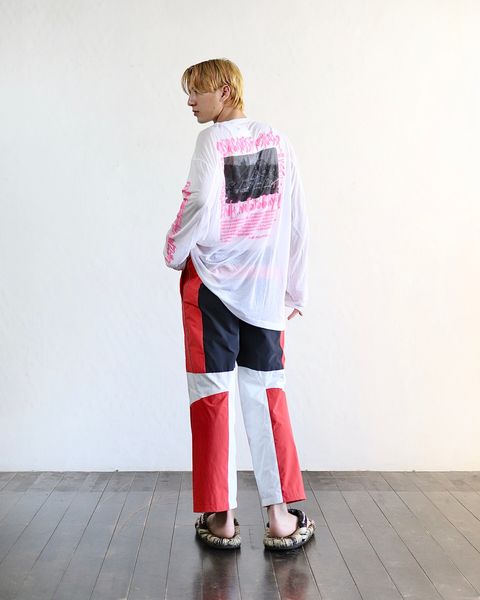 doublet 24SS 新作SEE-THROUGH PRINT LONG SLEEVE T-SHIRT style 2024.2.17