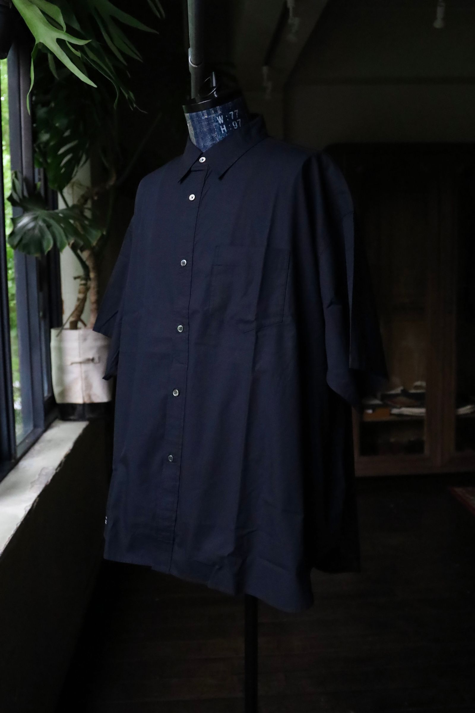 フレッシュサービス CORPORATE UNIFORM S/S SHIRT(BLACK)