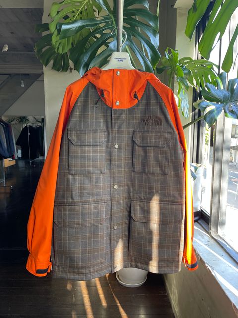 eYe JUNYA WATANABE MAN × THE NORTH FACE Wネームジャケット"BROWN×ORANGE"※10月21日(金)発売！