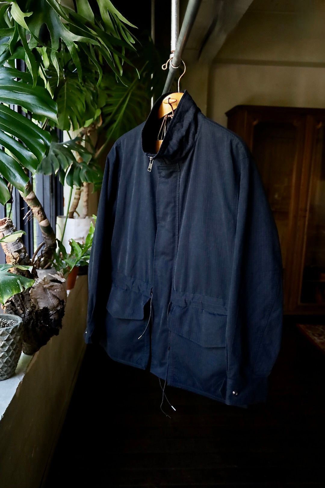 アプレッセ Silk Ripstop Royal Canadian Air Force Jacket(24AAP-01-30H)NAVY☆8月24日(土)発売！