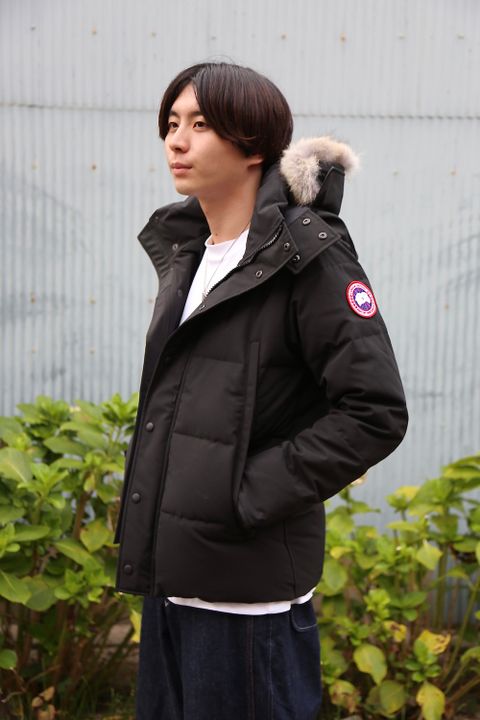 CANADA GOOSE WYNDHAM PARKA FF"BLACK"style.2020.8.8.