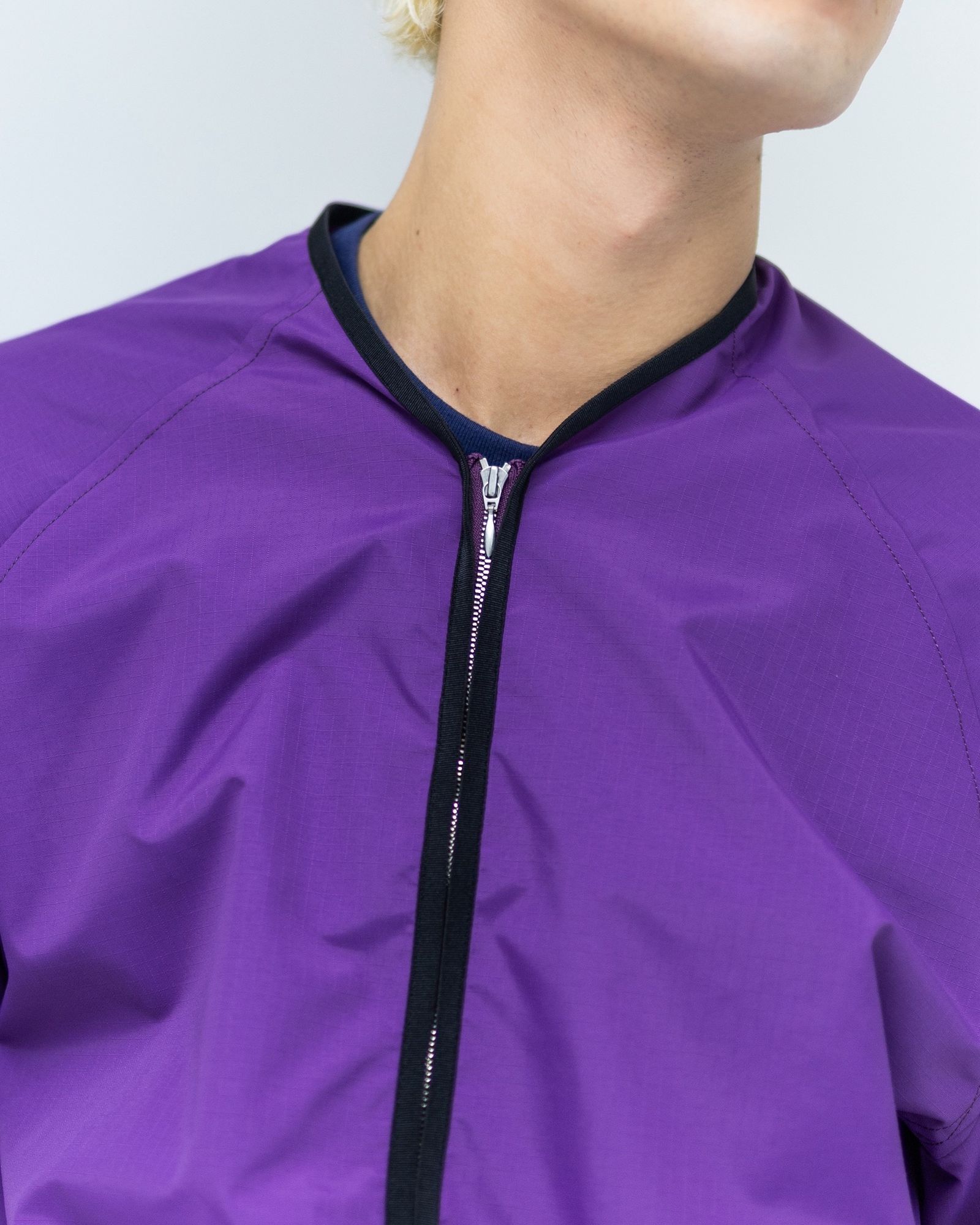 CHASSE チェイス26SS ナイロンシャツ NYLON SHIRT(26-SS-SH1)PURPLE☆新作発売！