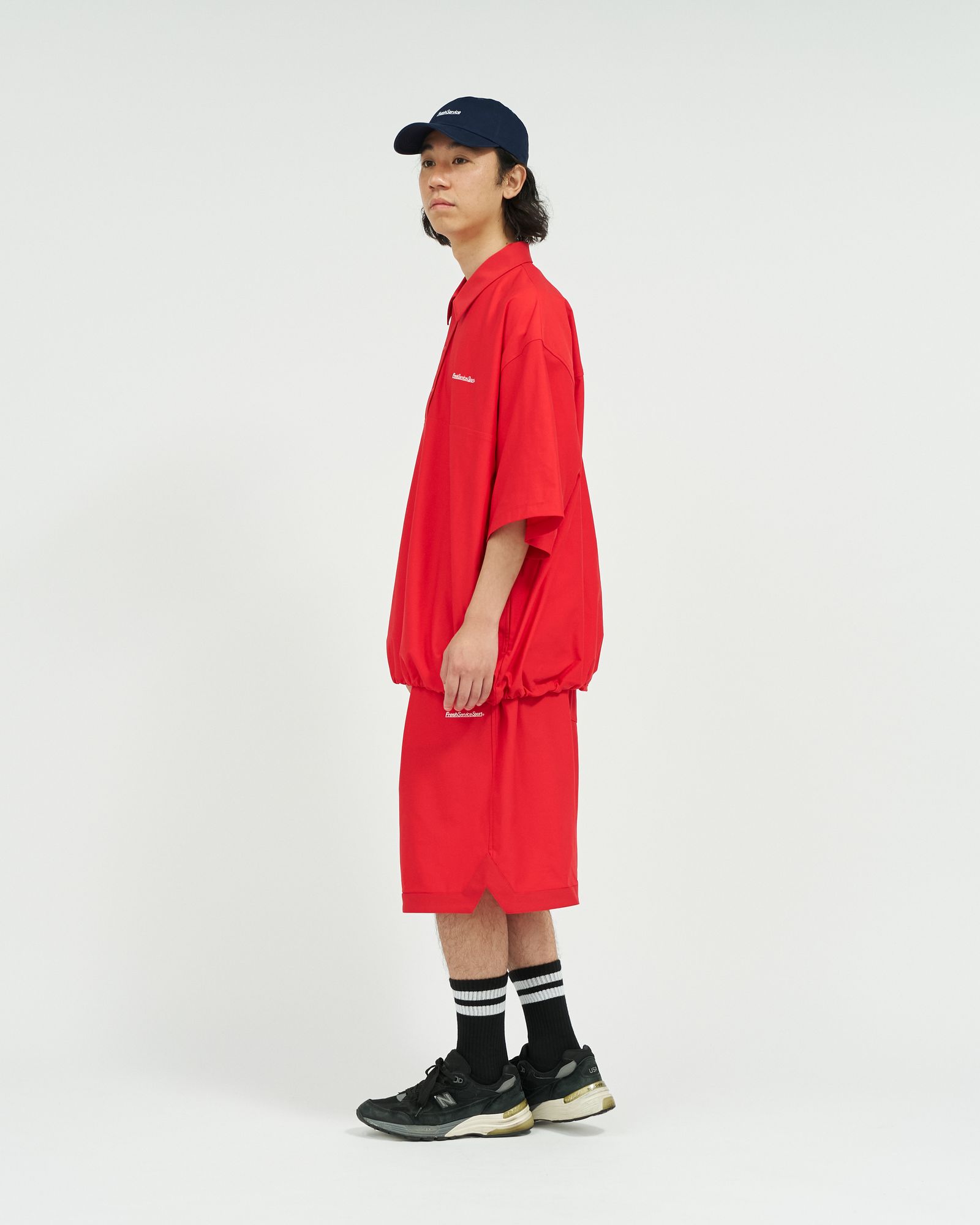 フレッシュサービス  ACTIVE DRY MESH TRAINING SHORTS(FSC263-40165)RED☆7月18日(土)新作発売！