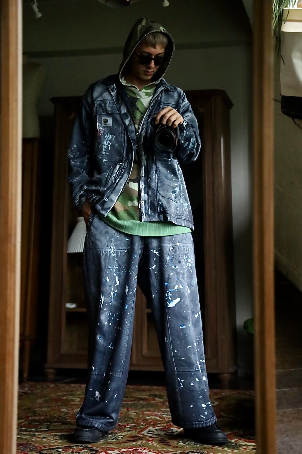 TALKING ABOUT ABSTRACTION ART REPLICA PARKA PICK UP STYLE