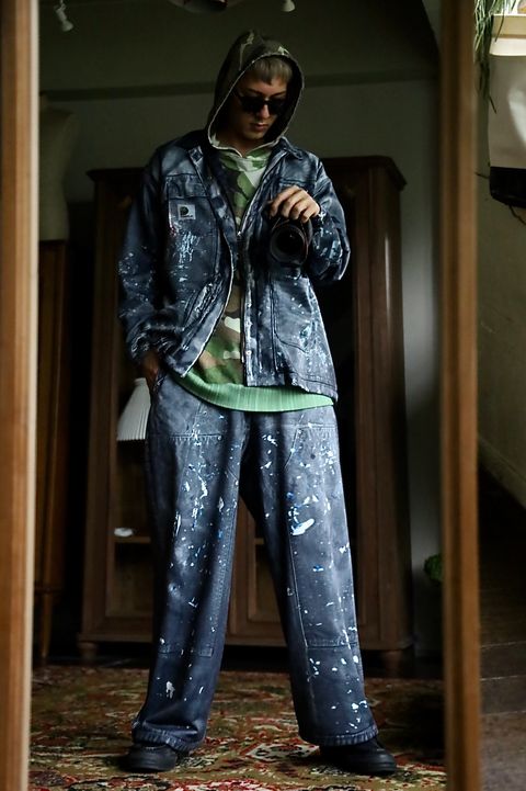 TALKING ABOUT ABSTRACTION ART REPLICA PARKA PICK UP STYLE