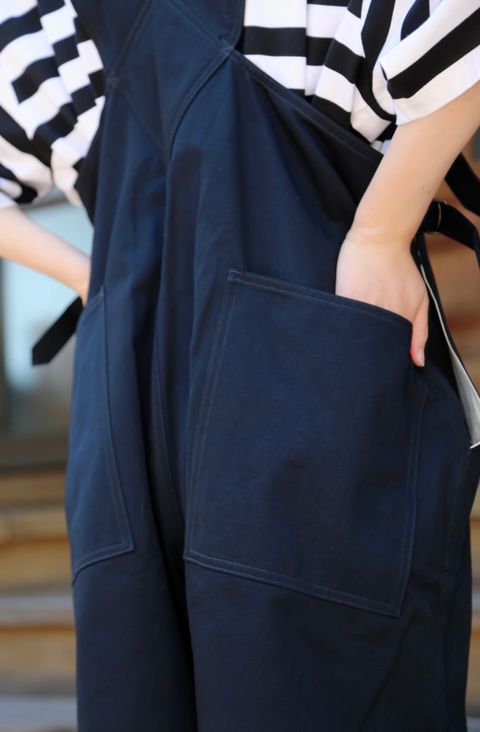 blurhms ROOTSTTOCK Chino Salvage Overalls (ROOTS21F10) styler. 2021.07.20