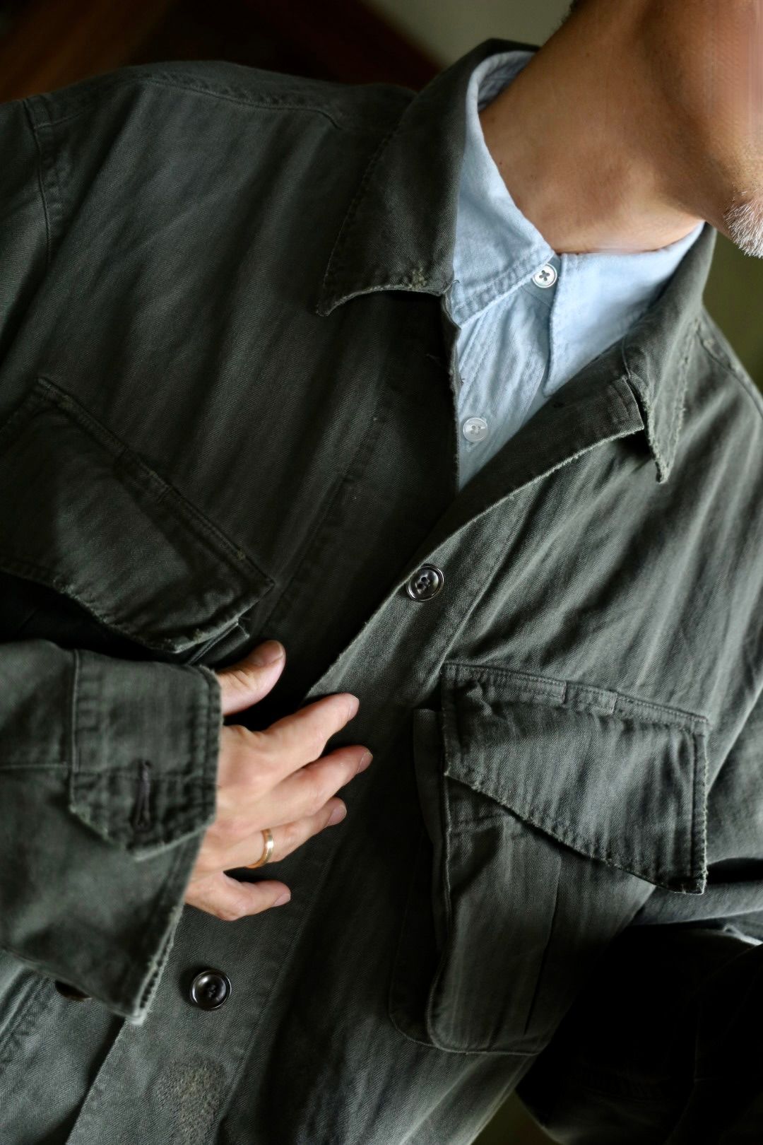 ジャケット・アウター a.presse VINTAGE US ARMY JUNGLE FATIGUE A.PRESSE - Vintage US Army Jungle Fatigue Jacket – IN MY