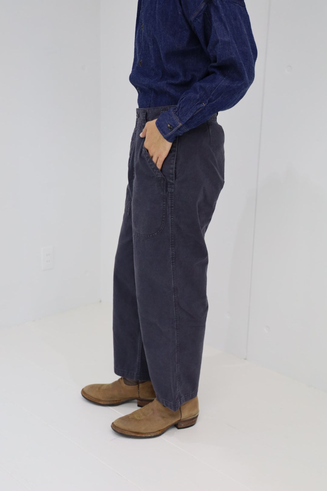 Gurank グランク Swiss army pants(2553)BLACK★新作発売！