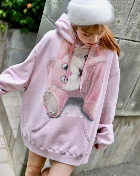 doublet 新作STUFFED RABBIT DURING BREAK HOODIE style.2023.8.10