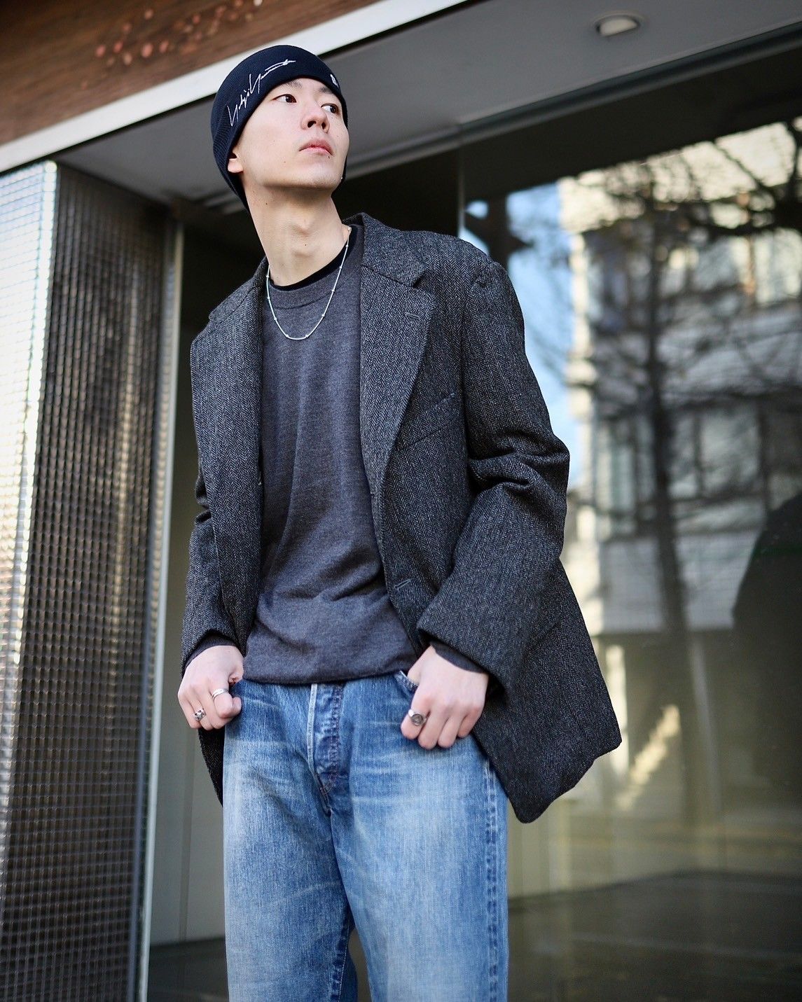 A.PRESSE アプレッセ 2024 Style1 Washed Denim Pantsスタイル