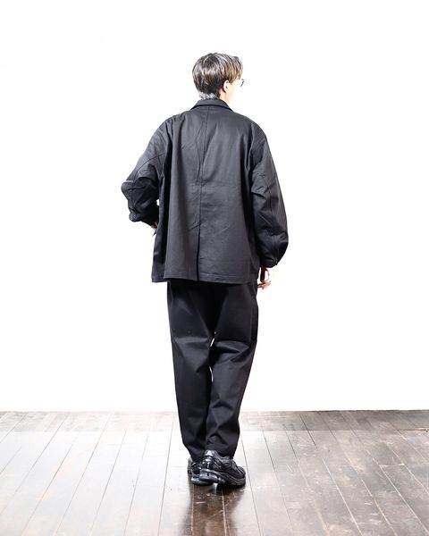 FreshService CORPORATE CHINO JACKET"BLACK"スタイル