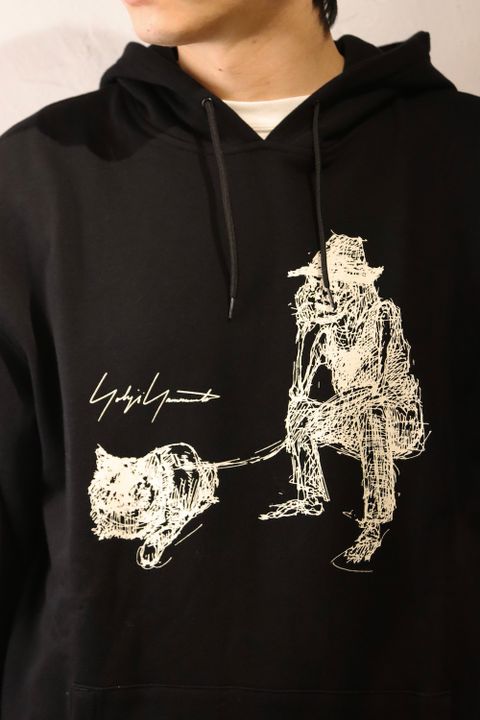 Yohji Yamamoto×New Era 朝倉優佳 山本耀司&愛犬フーディー style.2021.11.14.