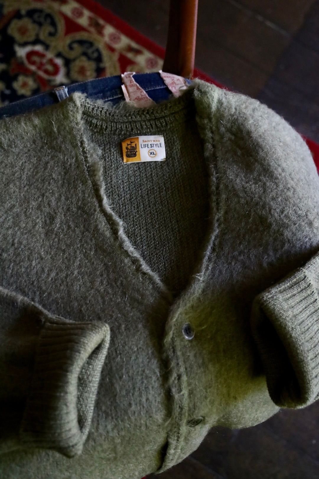 SAINT M×××××× - セントマイケル24AW MOHAIR CARDIGAN(SM-YS1
