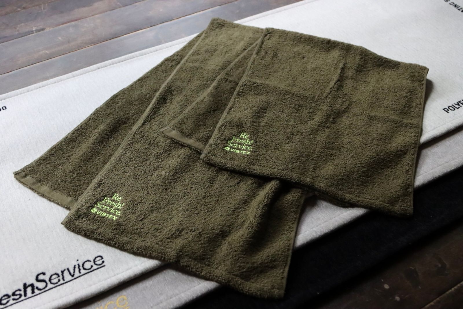 ReFresh!Service.SLIM BATH TOWEL(FSR243-99128)KHAKI☆再入荷！
