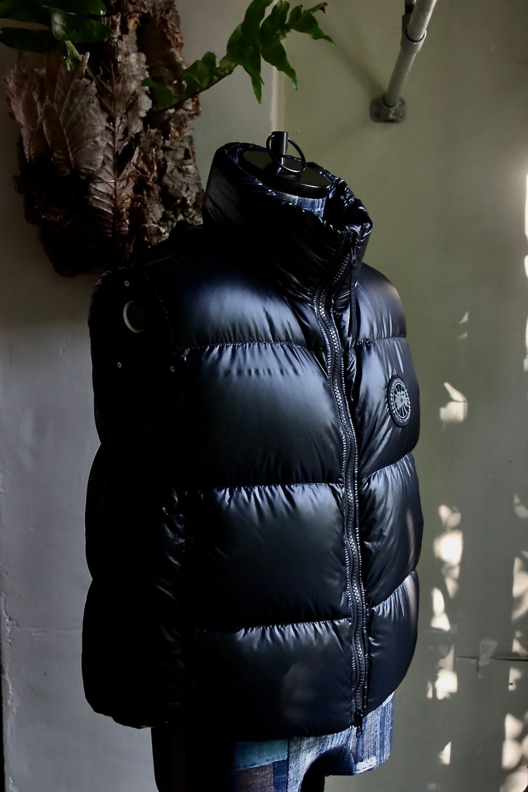 カナダグースレディース CYPRESS PUFFER VEST BLACK LABEL(2257WB) BLACK☆新作発売！