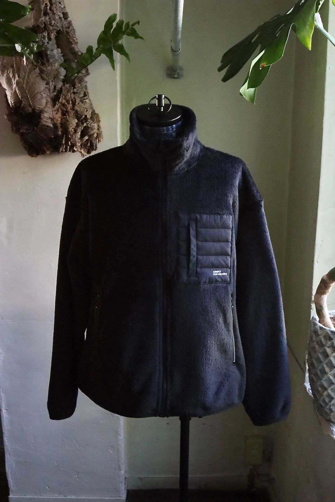 S.F.C エスエフシー 23FW DOWN POCKET PORLATEC JACKET(SFCFW23J06)Black