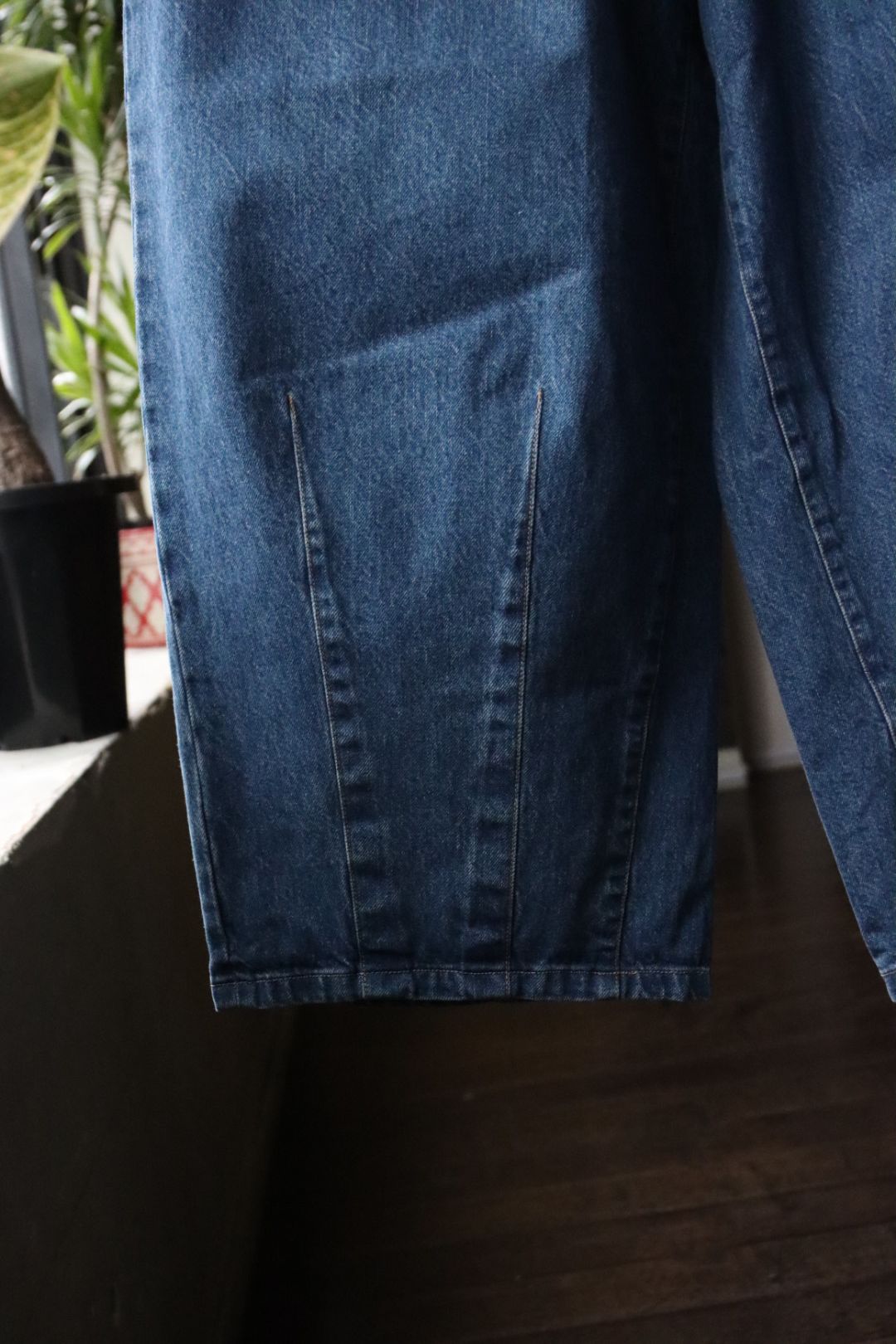 イズネス25AW 5PK BALLOON PANTS(Enzyme Wash)(1006AWBALOON5PK01-1)INDIGO