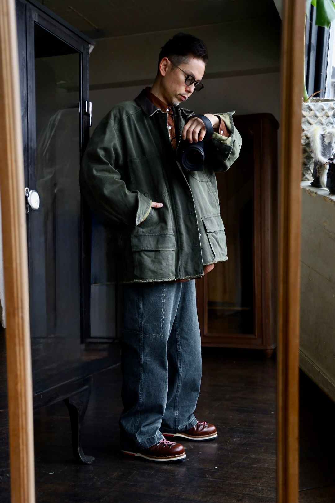 YOKE - ヨーク25SS カバーオールCOTTON CUT-OFF COVERALL JACKET