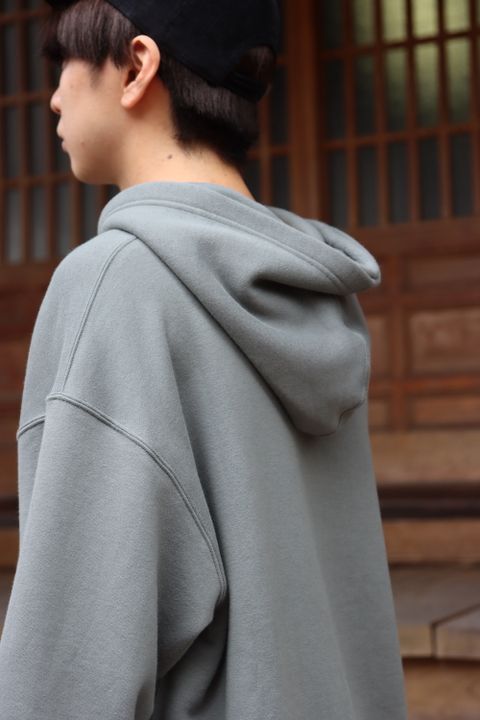 YOKE RESIZED WIDE HOODIE(YK21AW0278CS) style.2021.09.13