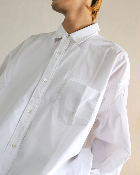 FreshService 24SS CORPORATE UNIFORM L/S SHIRT(WHITE) style 2024.3.8