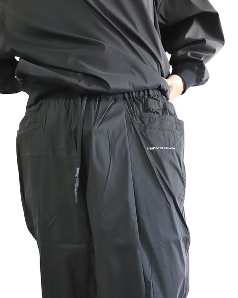 S.F.C-Stripes For Creative- 24SS NYLON CREW＆WIDE TAPERED EASY PANTS style 2024.3.16