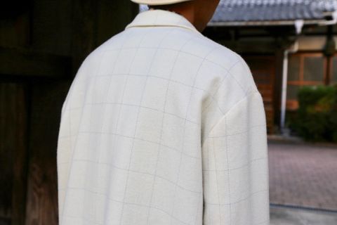 Dulcamara 2020AW リフレクターツイードセットアップ"off White"Style.2020.11.9.