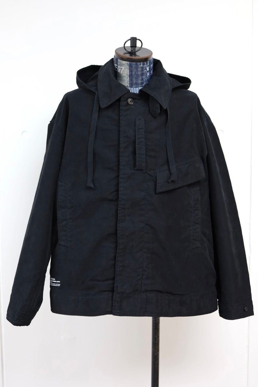 フレッシュサービス MOLESKIN TANKERS JACKET(FSC261-30216)BLACK★2月21日(土)発売