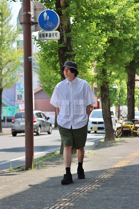 FreshService OXFORD FLAP POCKET L/S SHIRT style.2022.4.20