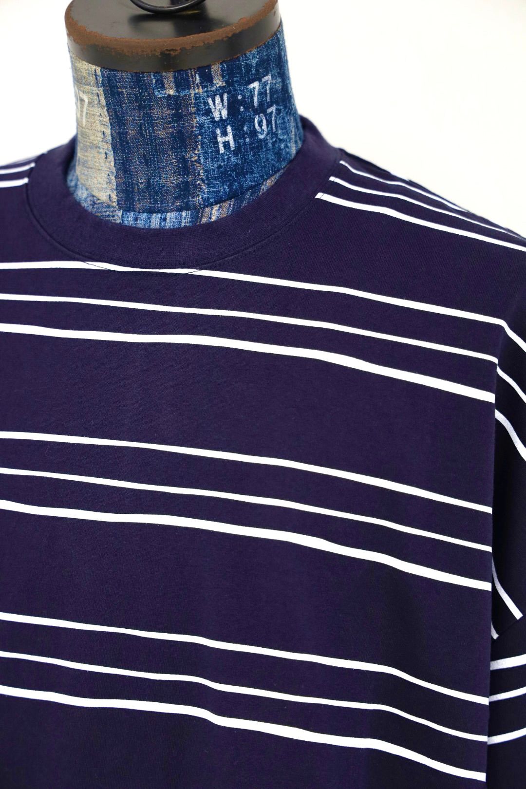 S.F.C 2026FW エスエフシー SUPER BIG LS TEE(MULTI STRIPE) (SFCFW26CS05)Navy☆9月12日(土)発売！