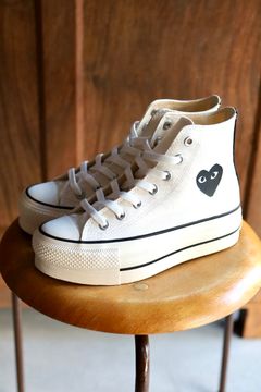 プレイコムデギャルソン PLAY CONVERSE CHUCK TAYLOR(AZ-K124-001-2)WHITE