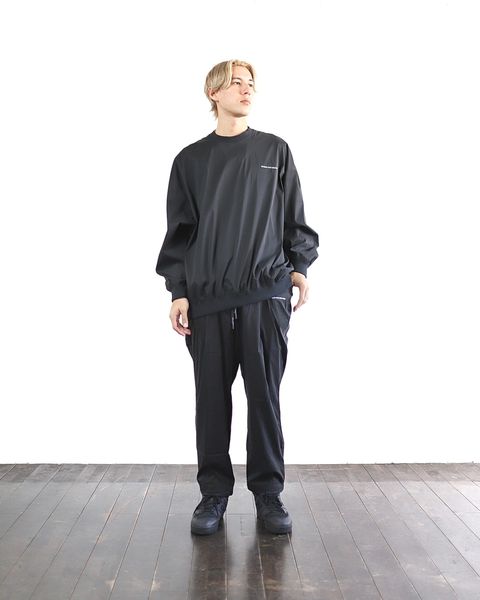 S.F.C-Stripes For Creative- 24SS NYLON CREW＆WIDE TAPERED EASY PANTS style 2024.3.16