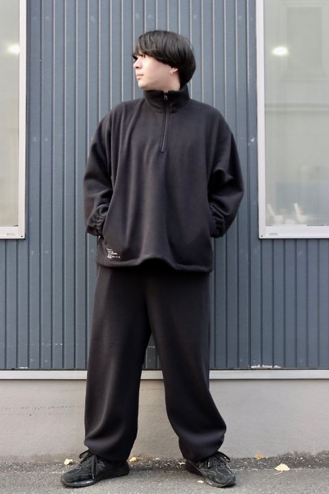 FreshService FIREPROOF FLEECE STAND COLLAR PULLOVERスタイル