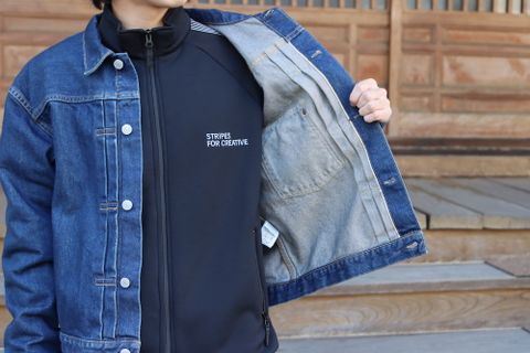 CIOTA 本藍スビンコットン13.5ozデニムGジャン(JKLM-101M-NIDBL-D) style. 2021.10.13.
