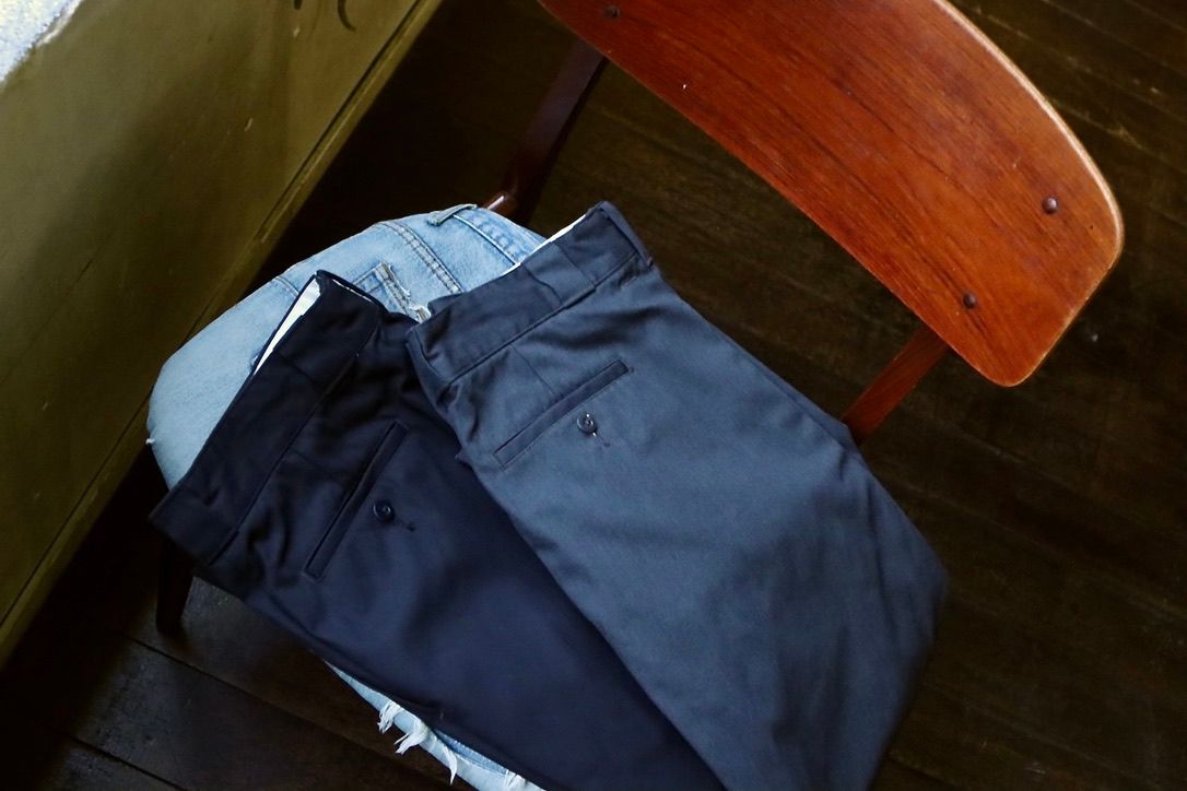 アプレッセ24SS Work Chino Trousers (24SAP-04-17K)NAVY