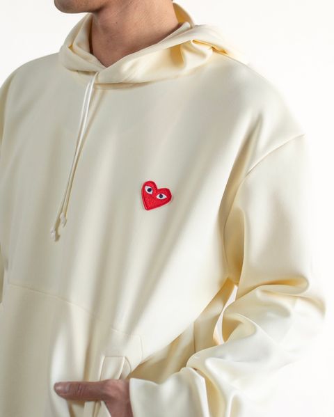 PLAY COMME des GARCONS ワンポイントパーカー  スタイル