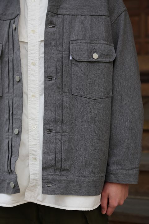 Graphpaper Colorfast Denim Blouson(GM204-30234B) style.2021.1.30.