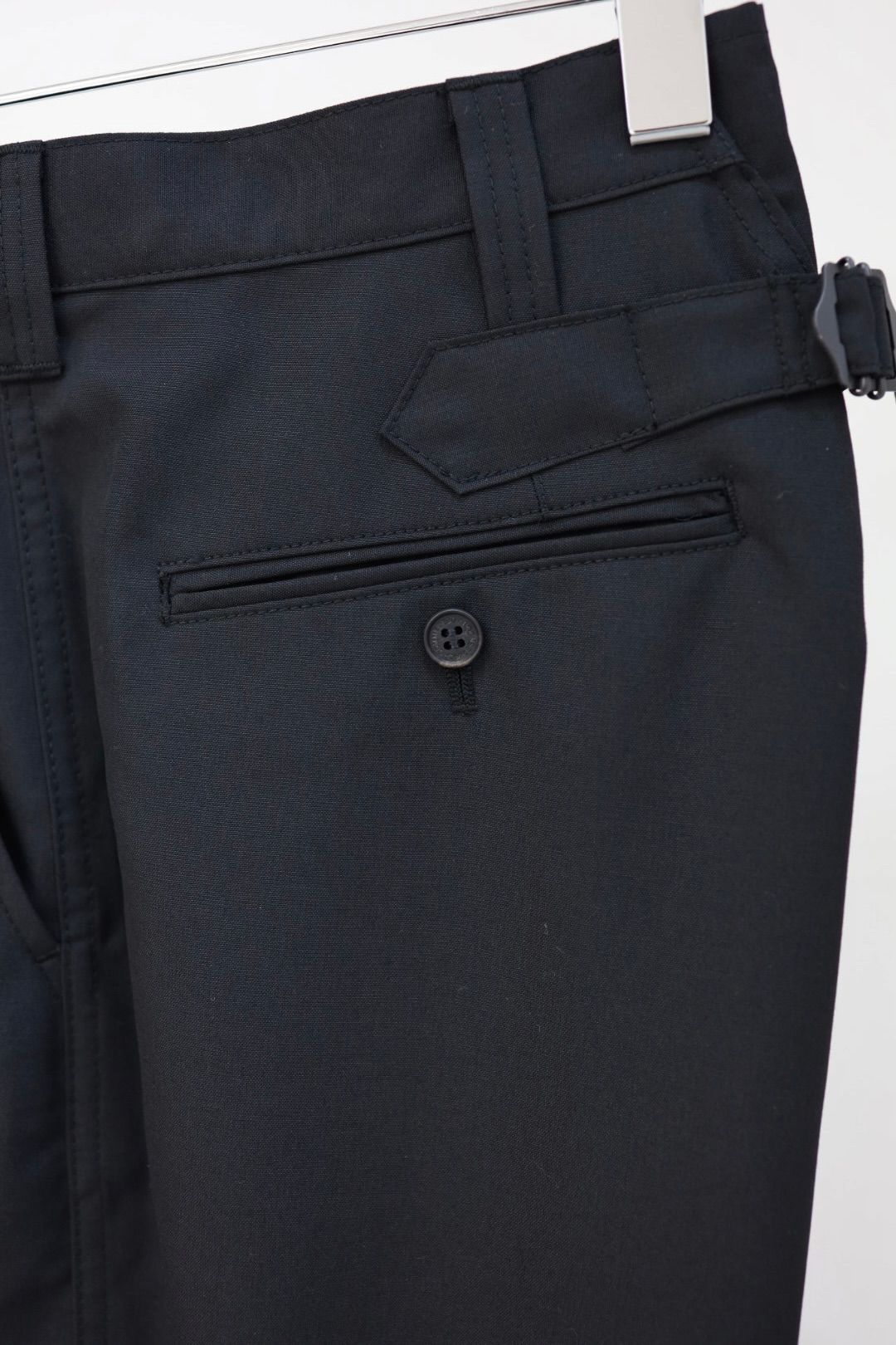 コムデギャルソンオム26SS ウールポプリンパンツ(HQ-P004-051)BLACK☆2月6日(金)発売！